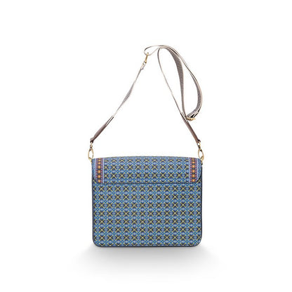Cross Body Tas Small Clover Blauw