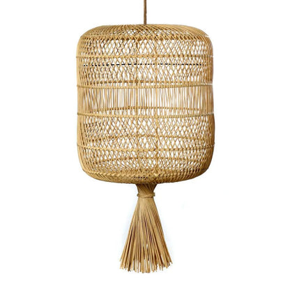 Vloerlamp/Hanglamp The Dumpling - Naturel - L
