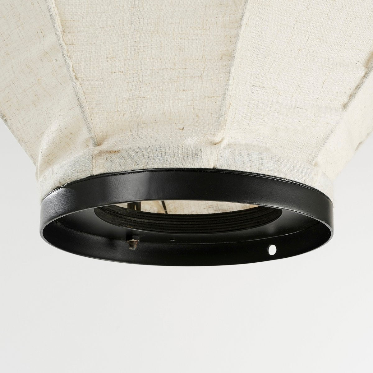 Hanglamp Linnen Pego- H73 x Ø54 cm - Off White
