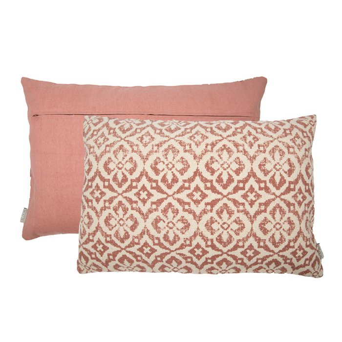 Kussen Coimbra oud roze 60x40
