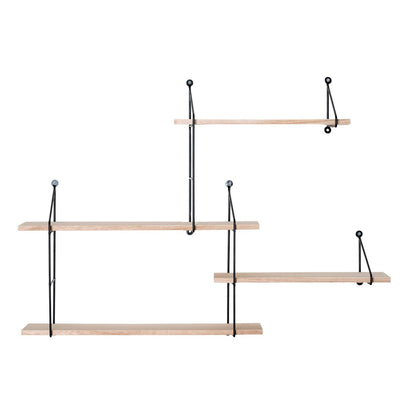 Wandrek met 4 planken