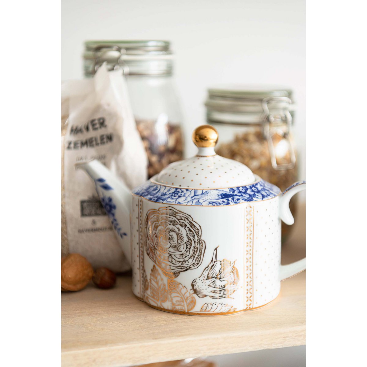 Theepot Klein Royal Wit Pip Studio