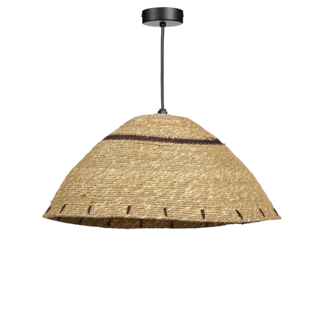Joulz Hanglamp - Jute - Lichtbruin H16 x Ø36 cm -