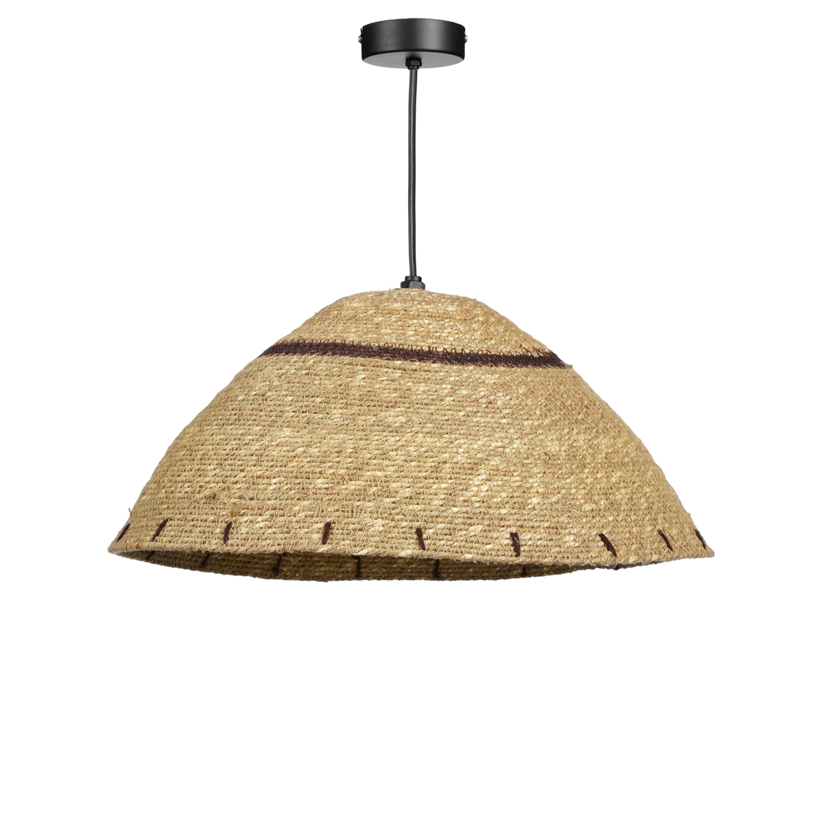 Joulz Hanglamp - Jute - Lichtbruin H16 x Ø36 cm -