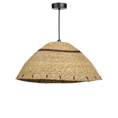 Joulz Hanglamp - Jute - Lichtbruin H16 x Ø36 cm -
