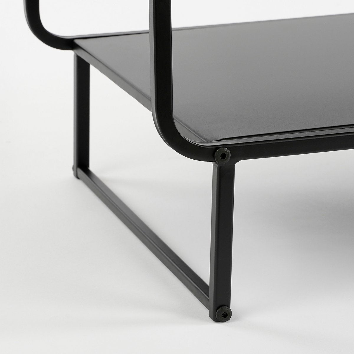 Salontafel Metaal Zwart - L110 x B38 x H50 cm - Jules