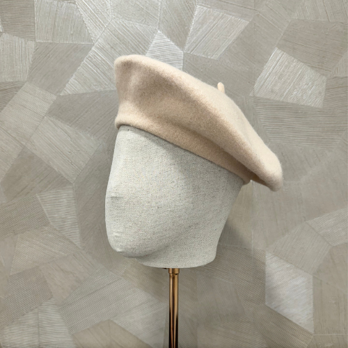 Beige Alpino Baret Merino Wolvilt