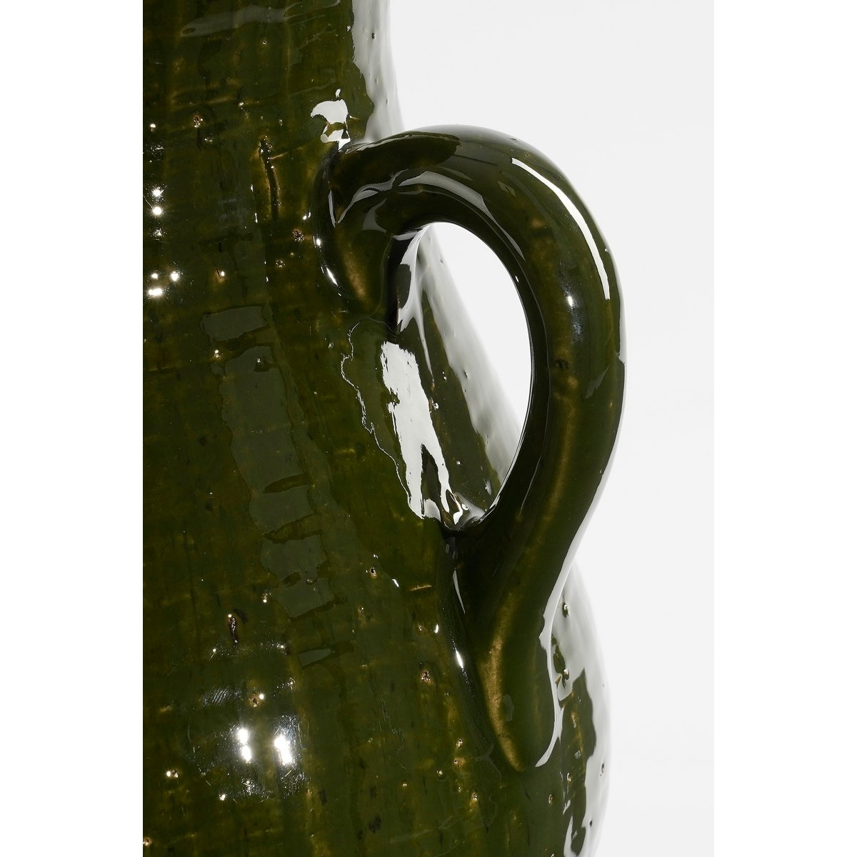 Vaas Keramiek Groen - L29 x B26 x H39 cm