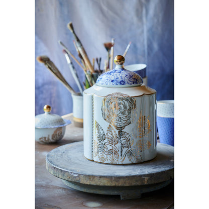 Voorraadpot Medium Royal Wit