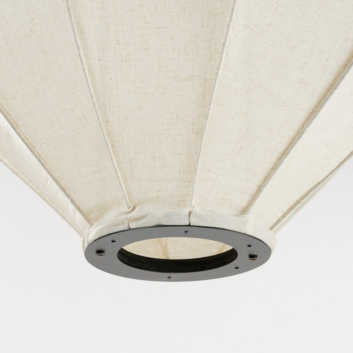 Hanglamp Linnen Pego - H94 x Ø70 cm - Linnen - Off White