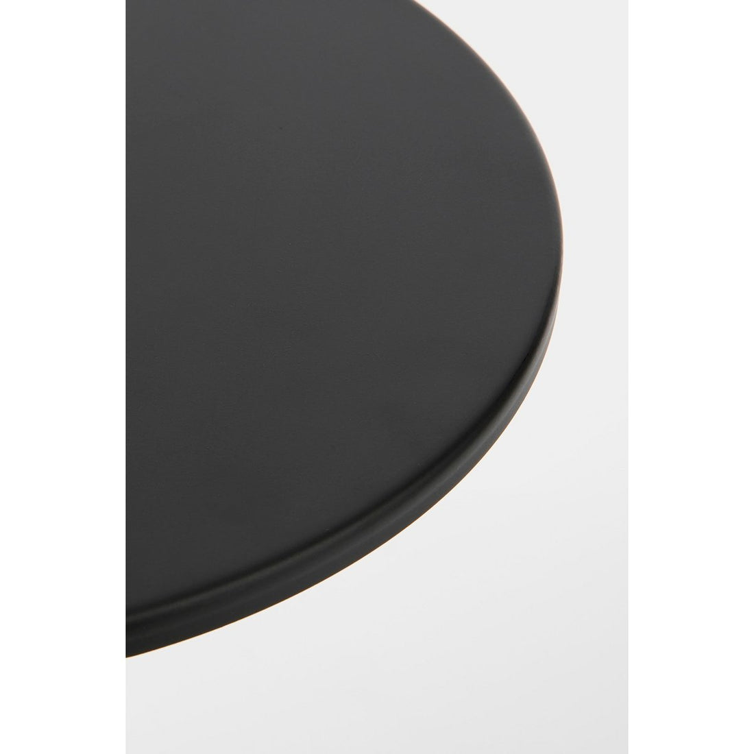 Bijzettafel - Metaal - Zwart H42 x Ø60 cm