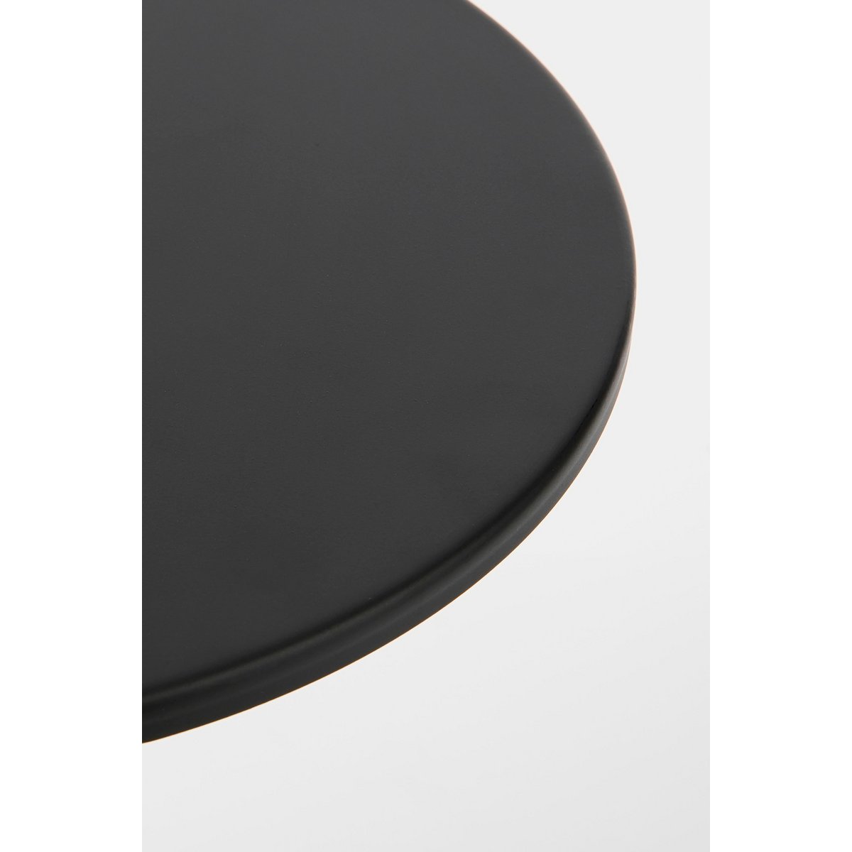 Bijzettafel - Metaal - Zwart H42 x Ø60 cm
