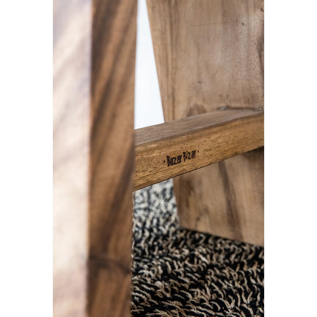 Tapijt Zeegras - Naturel Zwart - 200 cm
