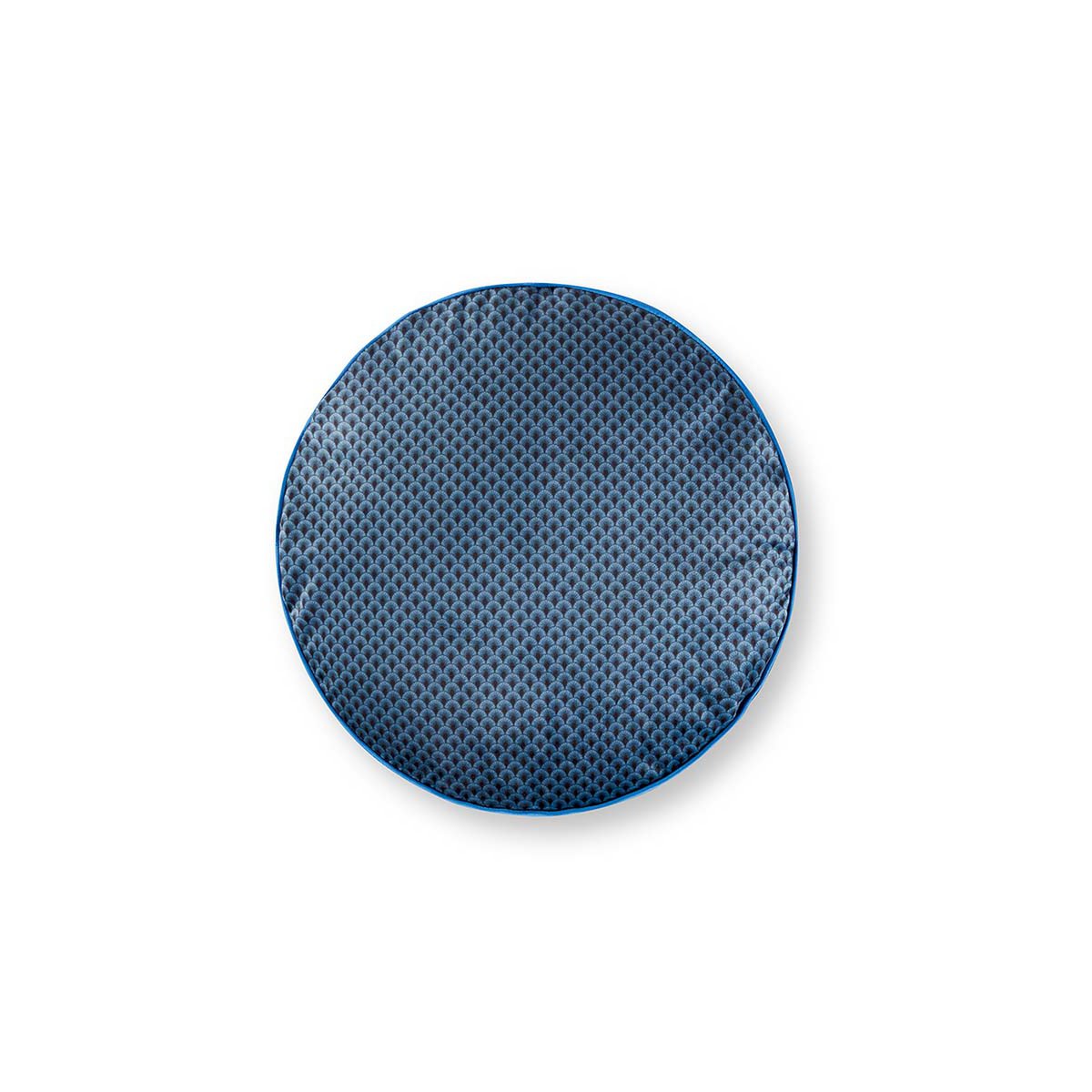 Kussen rond Blauw 40cm