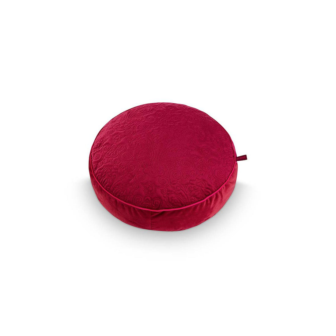 Kussen Rond Donker roze rood 40cm