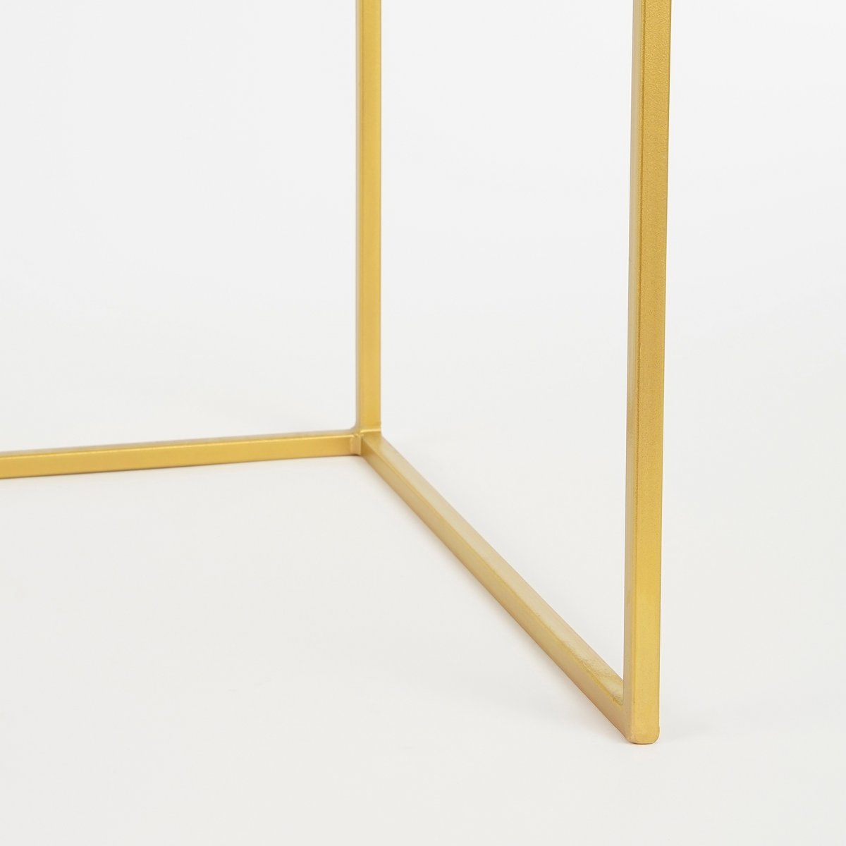 Bijzettafel voor Buiten Aaron - Set van 2 - L38 x B38 x H48 cm - Metaal - Groen