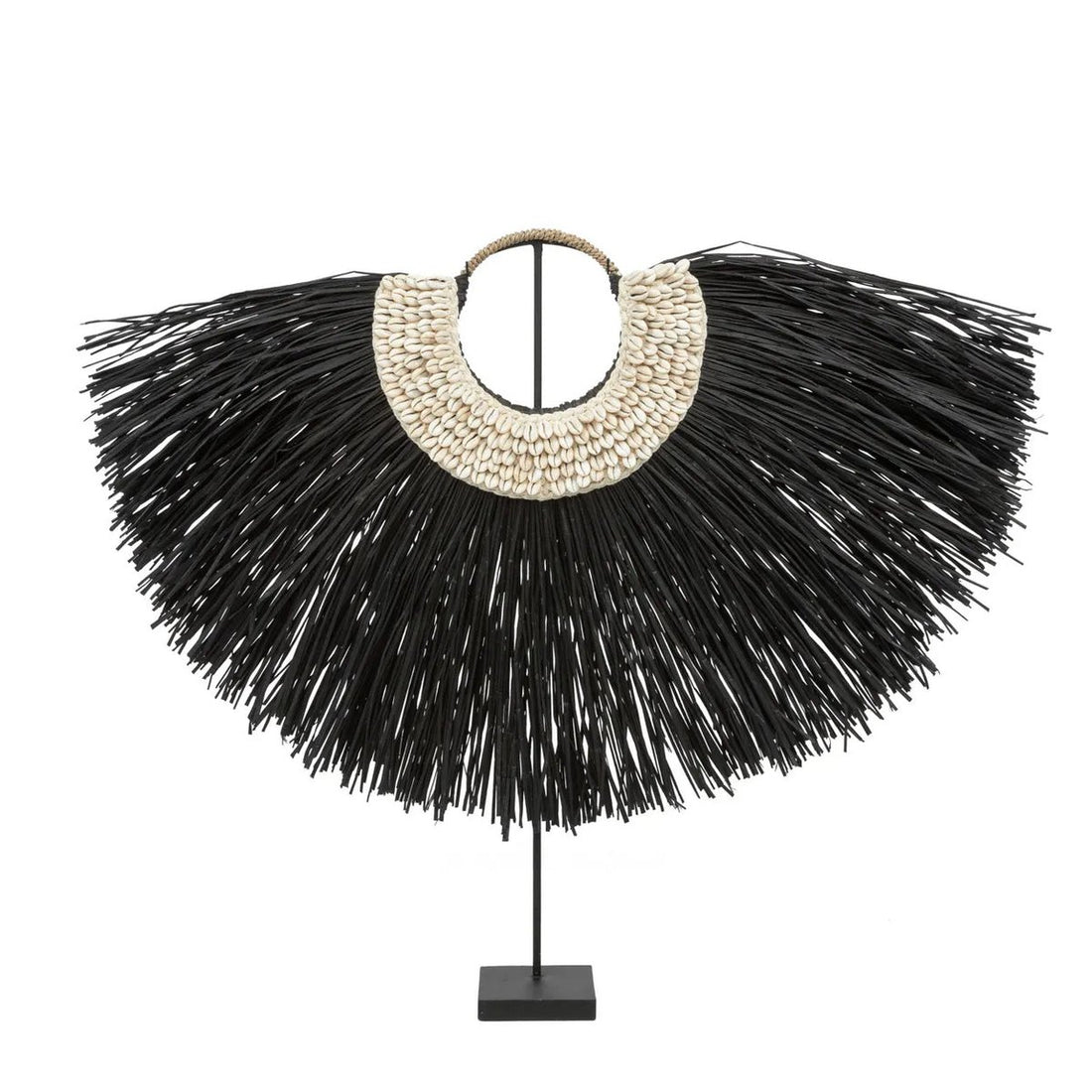 Gras Display op Standaard - Alang Cowrie