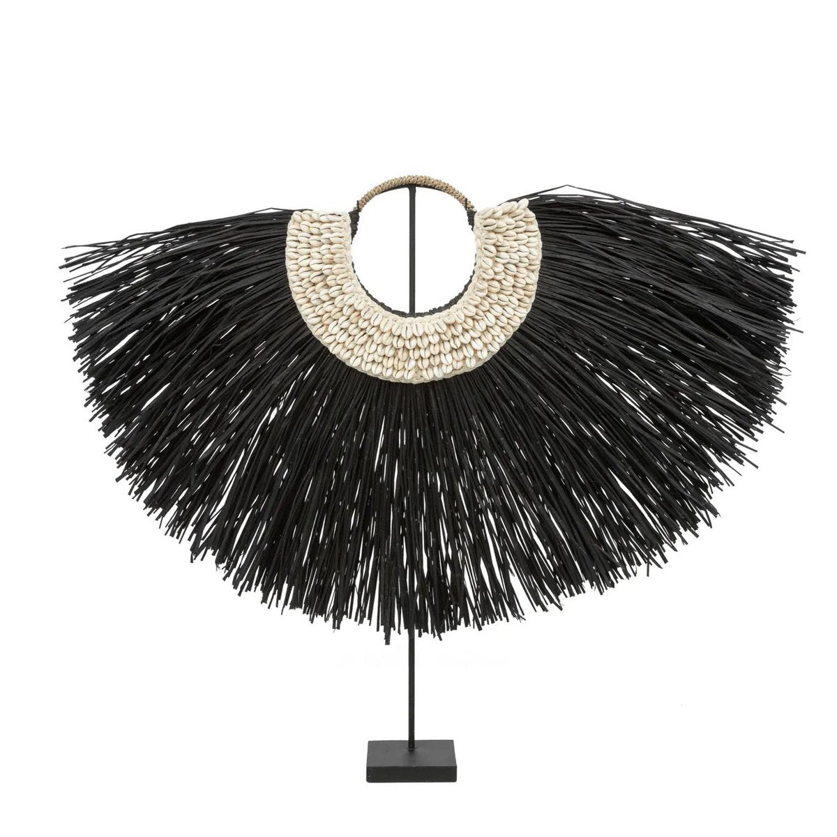 Gras Display op Standaard - Alang Cowrie