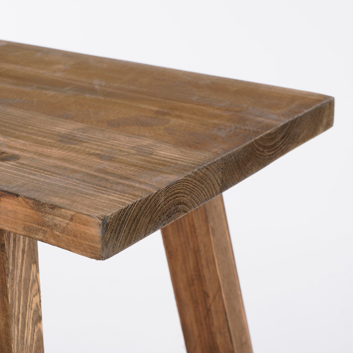 Bankje van Gerecycled Hout - Bruin