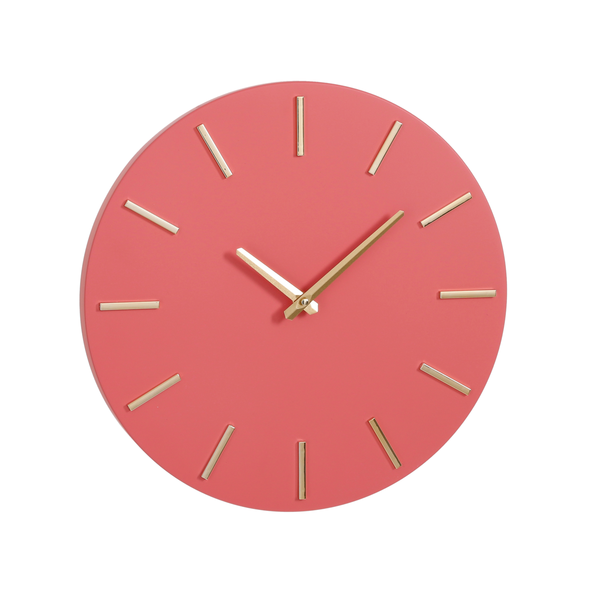 Wandklok Brixen - Ø36 cm - Roze