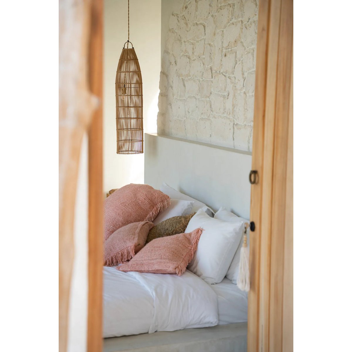 Hanglamp Fish Trap-hanger - Naturel - L