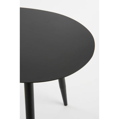 Bijzettafel Metaal Zwart - Set van 2