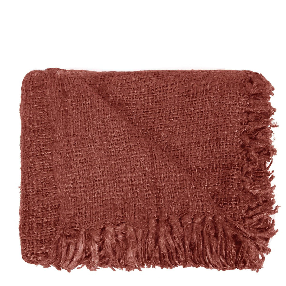 Plaid Kersenrood De S&
