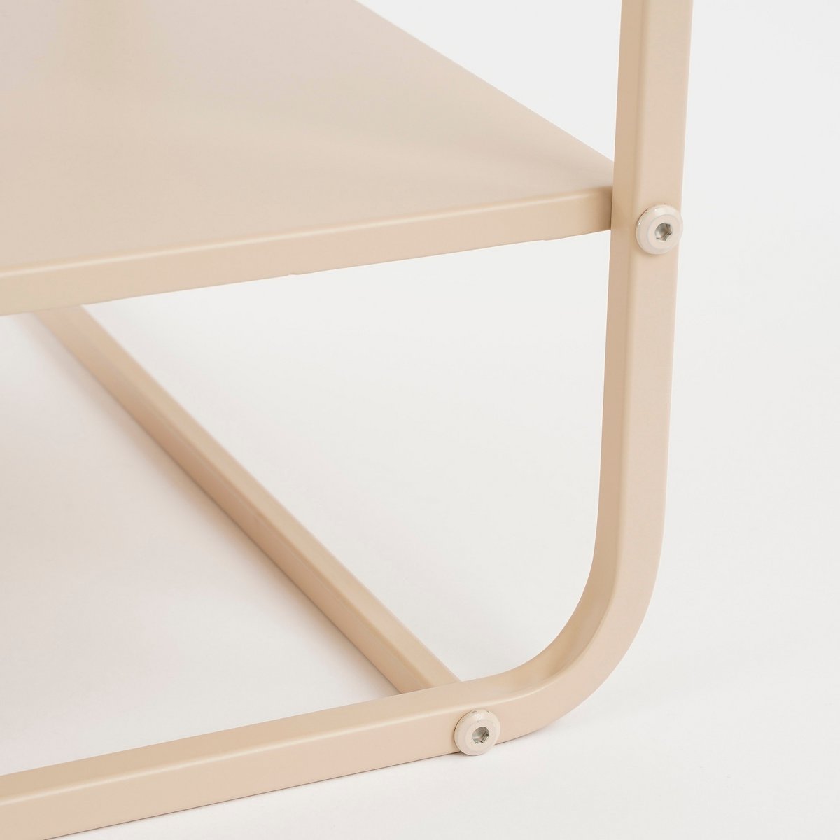 Salontafel Metaal lichtbruin - L110 x B38 x H50 cm - Jules