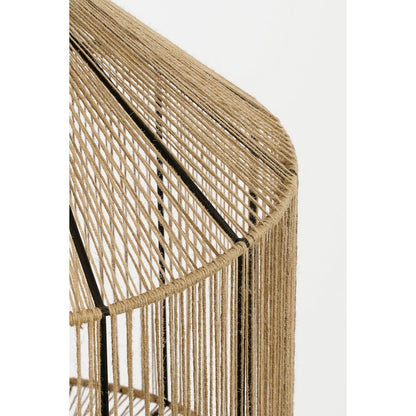 Hanglamp Elsa - H49 x Ø35 cm - Jute - Lichtbruin