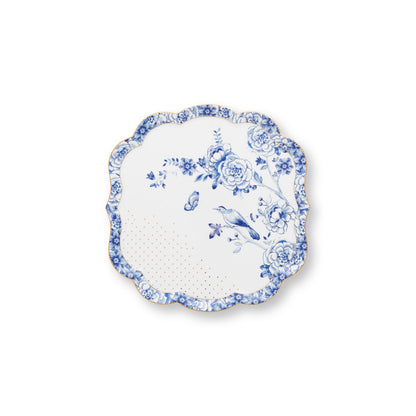 Taartplateau Royal Wit 24x24cm