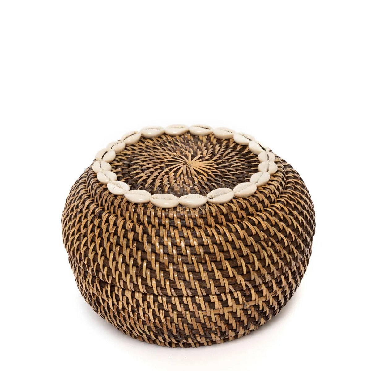 Mand De Koloniale Peek-a-Boo Mand - Natuurlijk Bruin - S