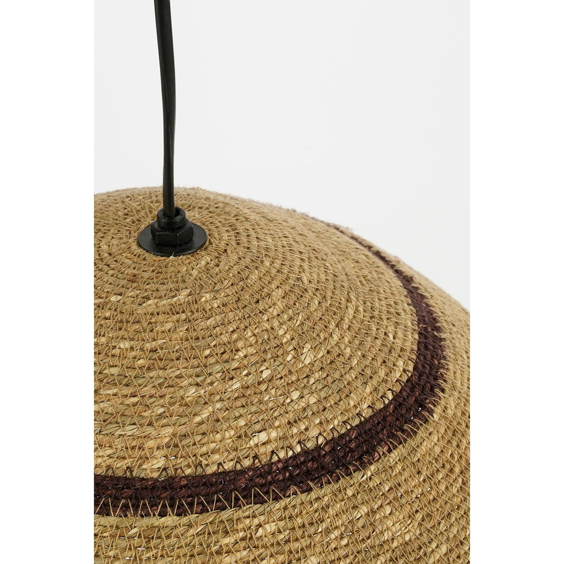 Joulz Hanglamp - Jute - Lichtbruin H16 x Ø36 cm -
