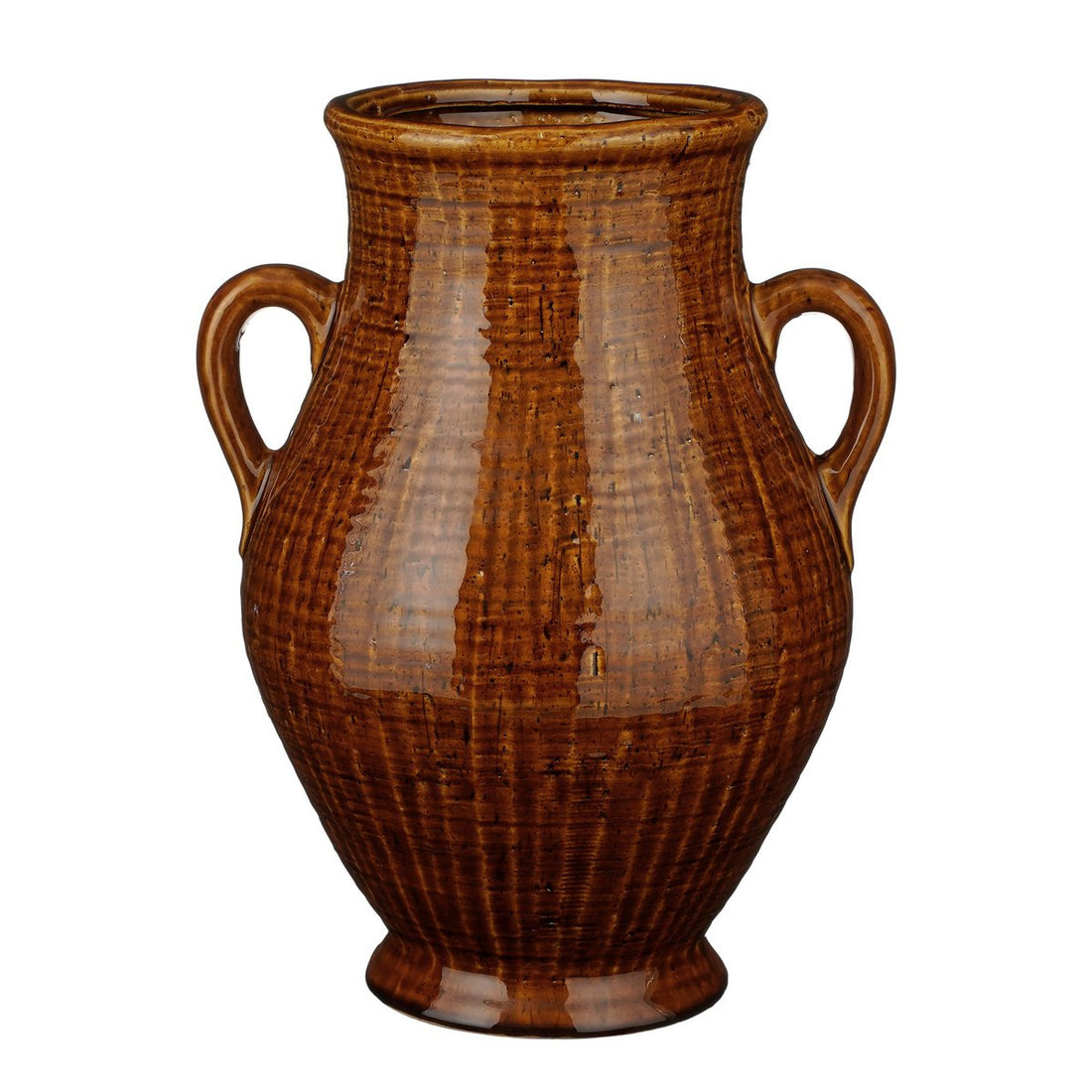 Vaas Keramiek Bruin Elena - L29 x B26 x H39 cm