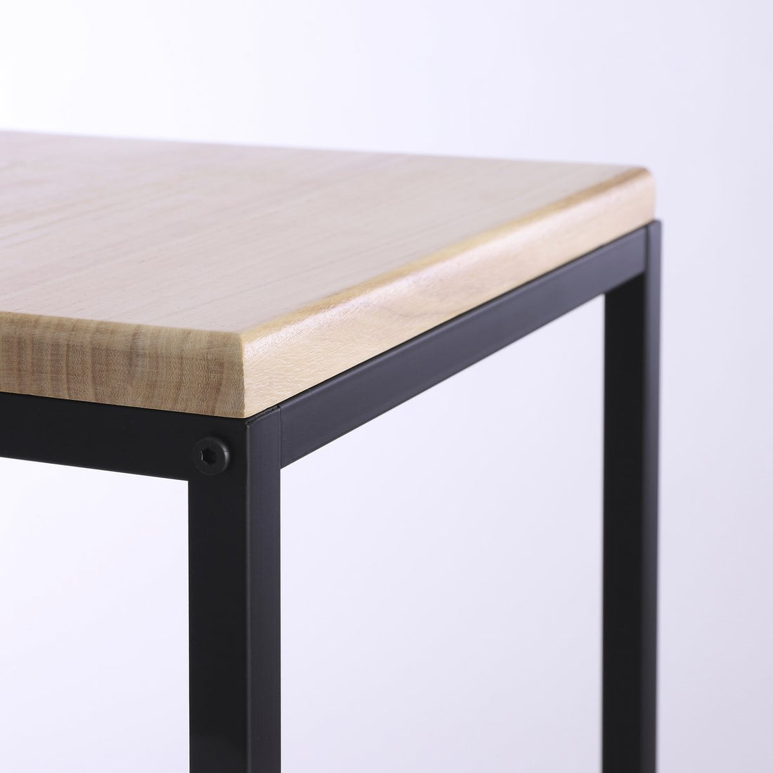 Oskar Plantentafel - Hout, Metaal - Zwart