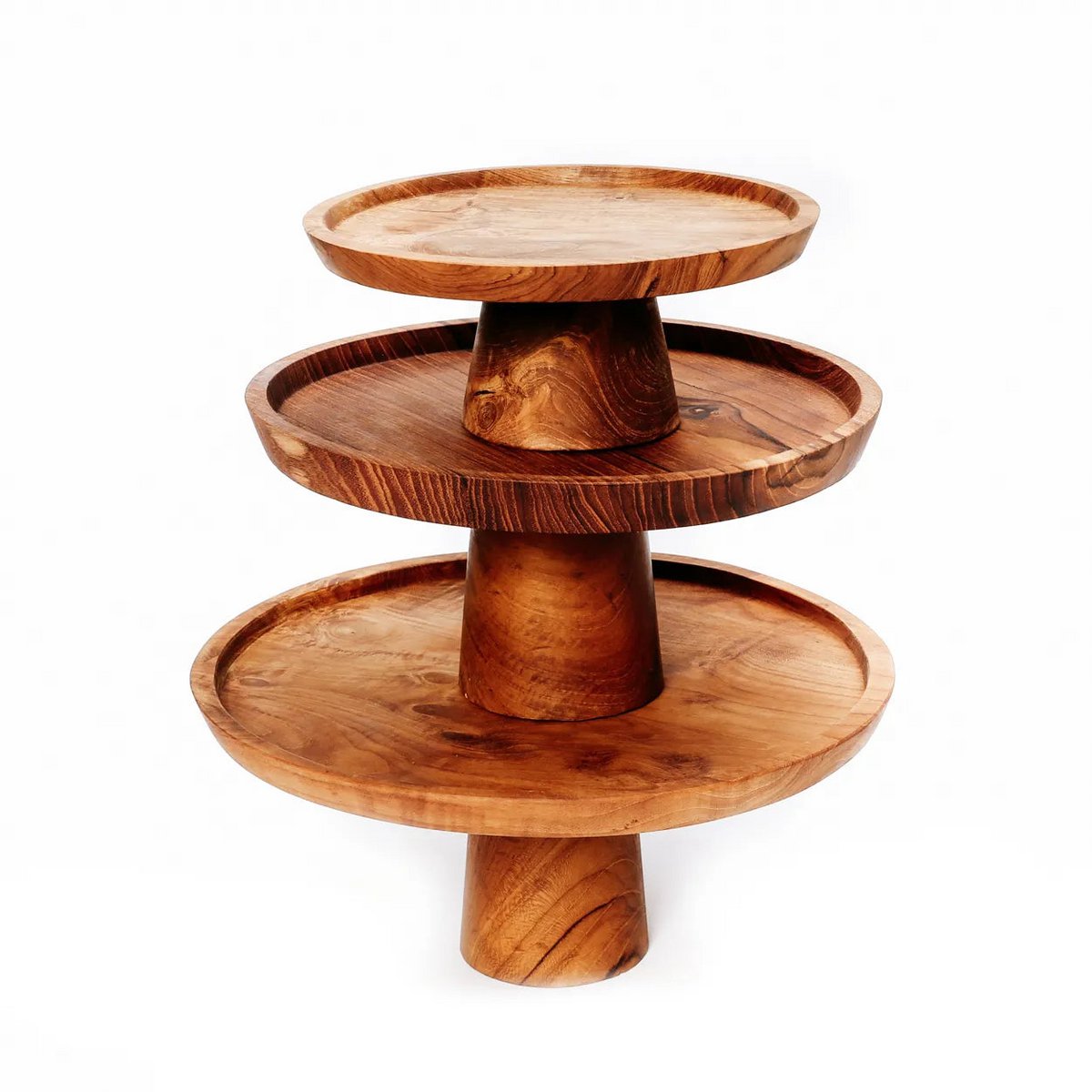 The Teak Root taartplateau - L