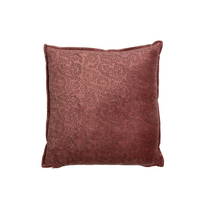 Fluwelen kussen Marina roze 45x45