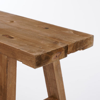 Houten Bankje van gerecycled Hout - Bruin