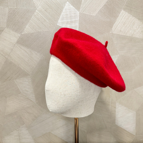 Rood Alpino Baret Merino Wolvilt