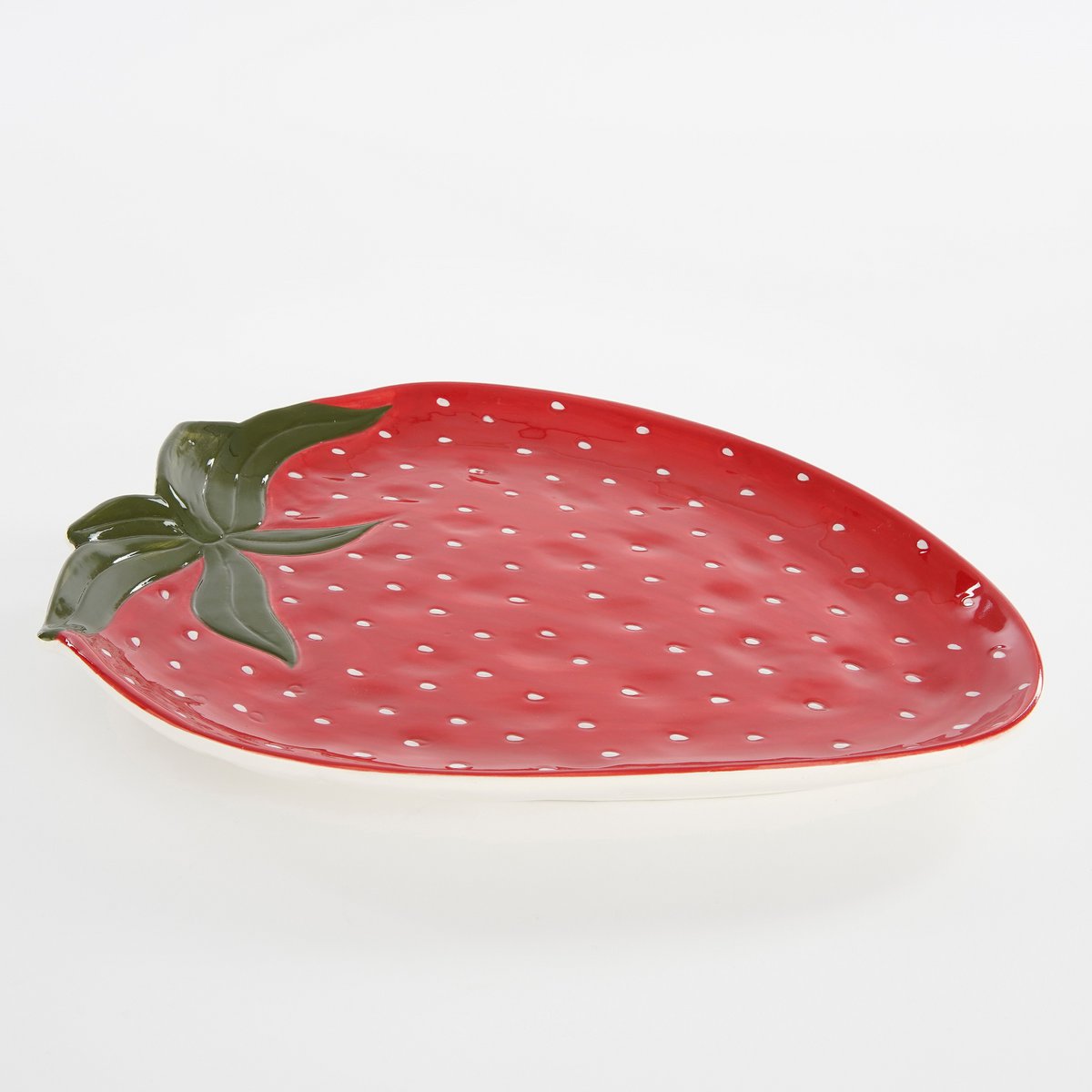 Bord Aardbei - L36 x B29 x H3 cm - Rood