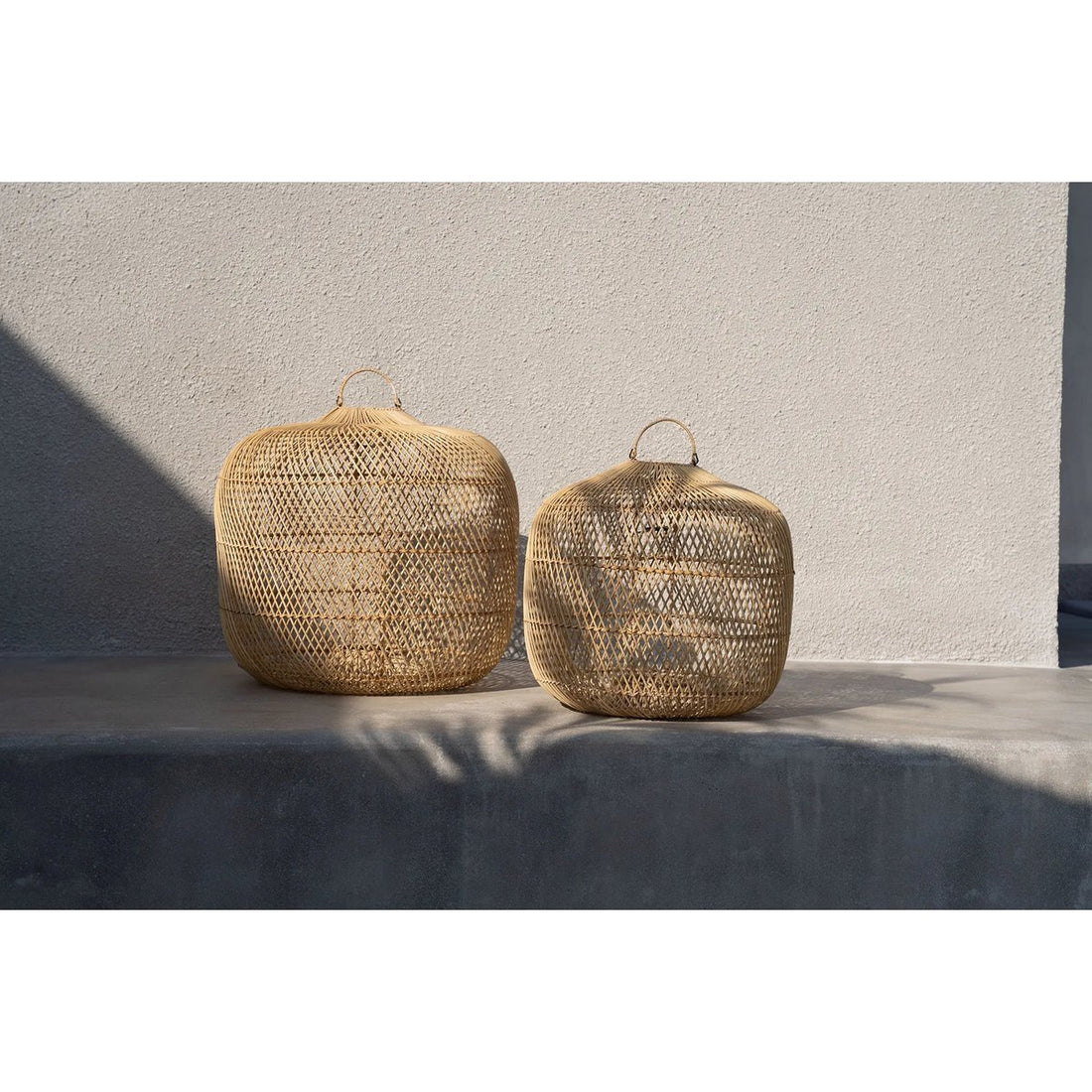 Hanglamp - naturel - De Batu Bolong M