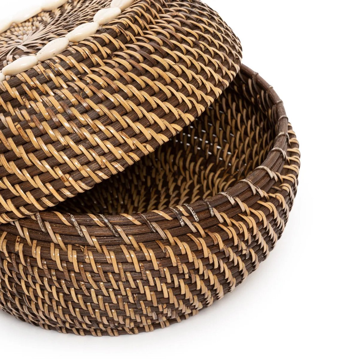 Mand De Koloniale Peek-a-Boo Mand - Natuurlijk Bruin - S
