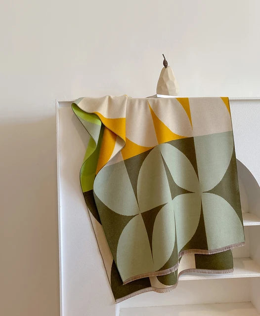 Bloemenprint Kasjmier sjaal