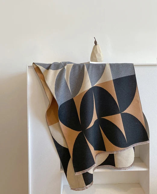 Bloemenprint Kasjmier sjaal