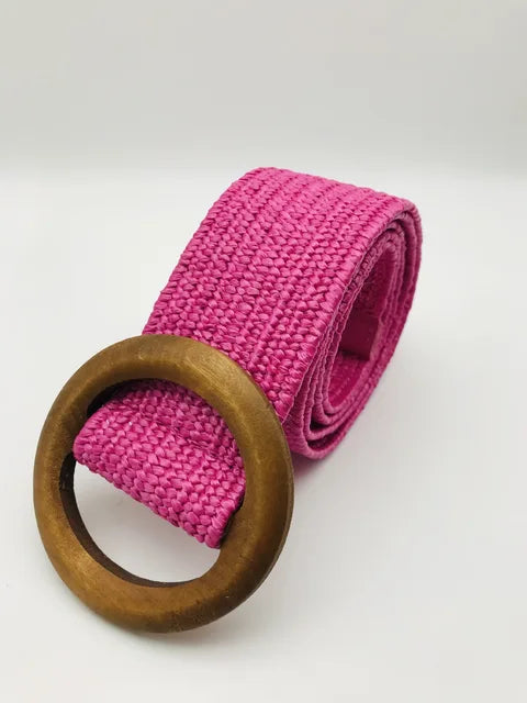 Riem Bohemian houten gesp
