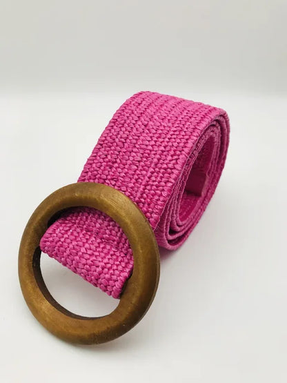 Riem Bohemian houten gesp