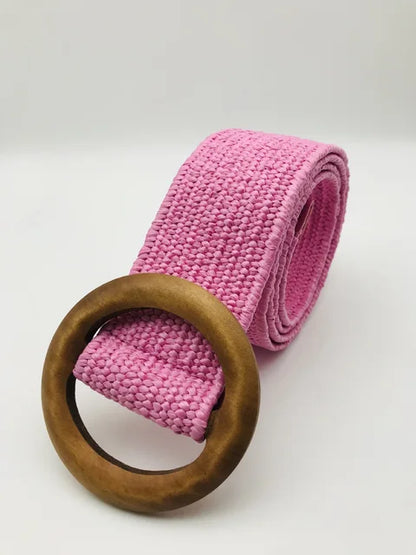 Riem Bohemian houten gesp