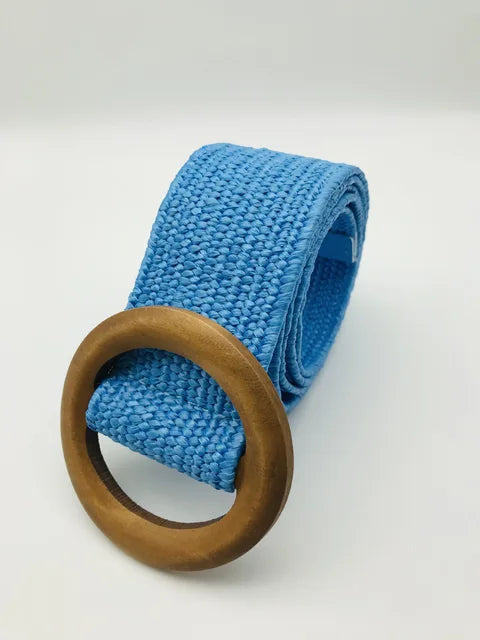 Riem Bohemian houten gesp