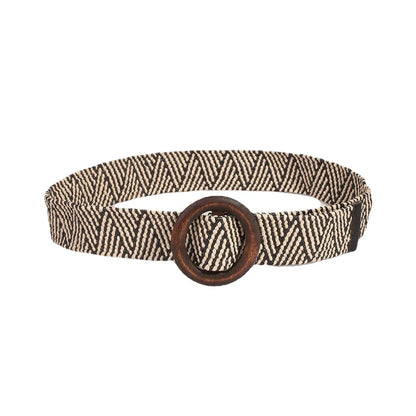 Riem Bohemian houten gesp