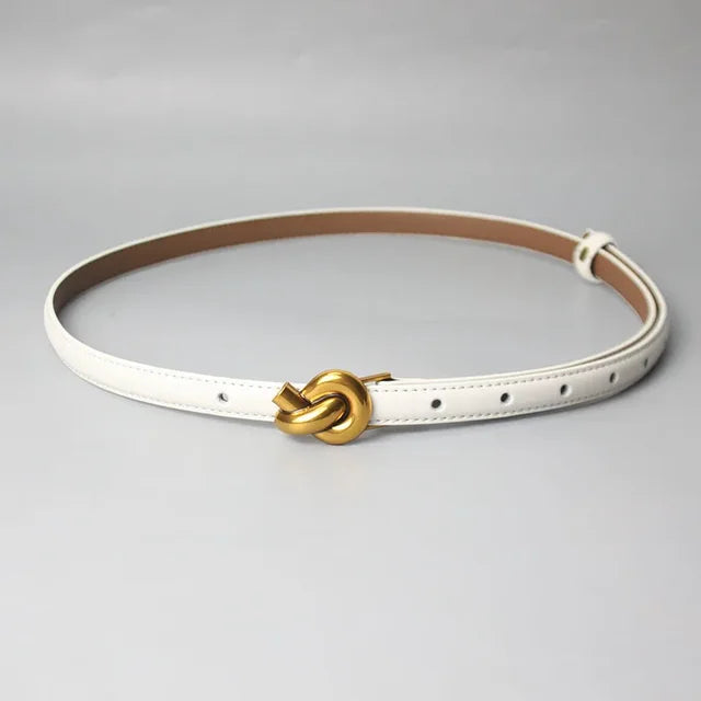 Tailleriem gouden knoop detail
