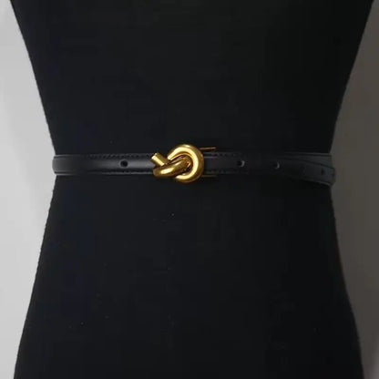 Tailleriem gouden knoop detail